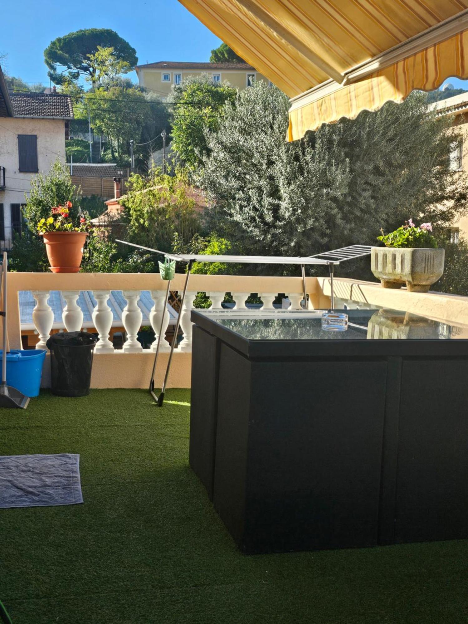 Studio 1 A La Trinite Proche De Nice, Monaco Et L'Italie La Trinité Exterior foto